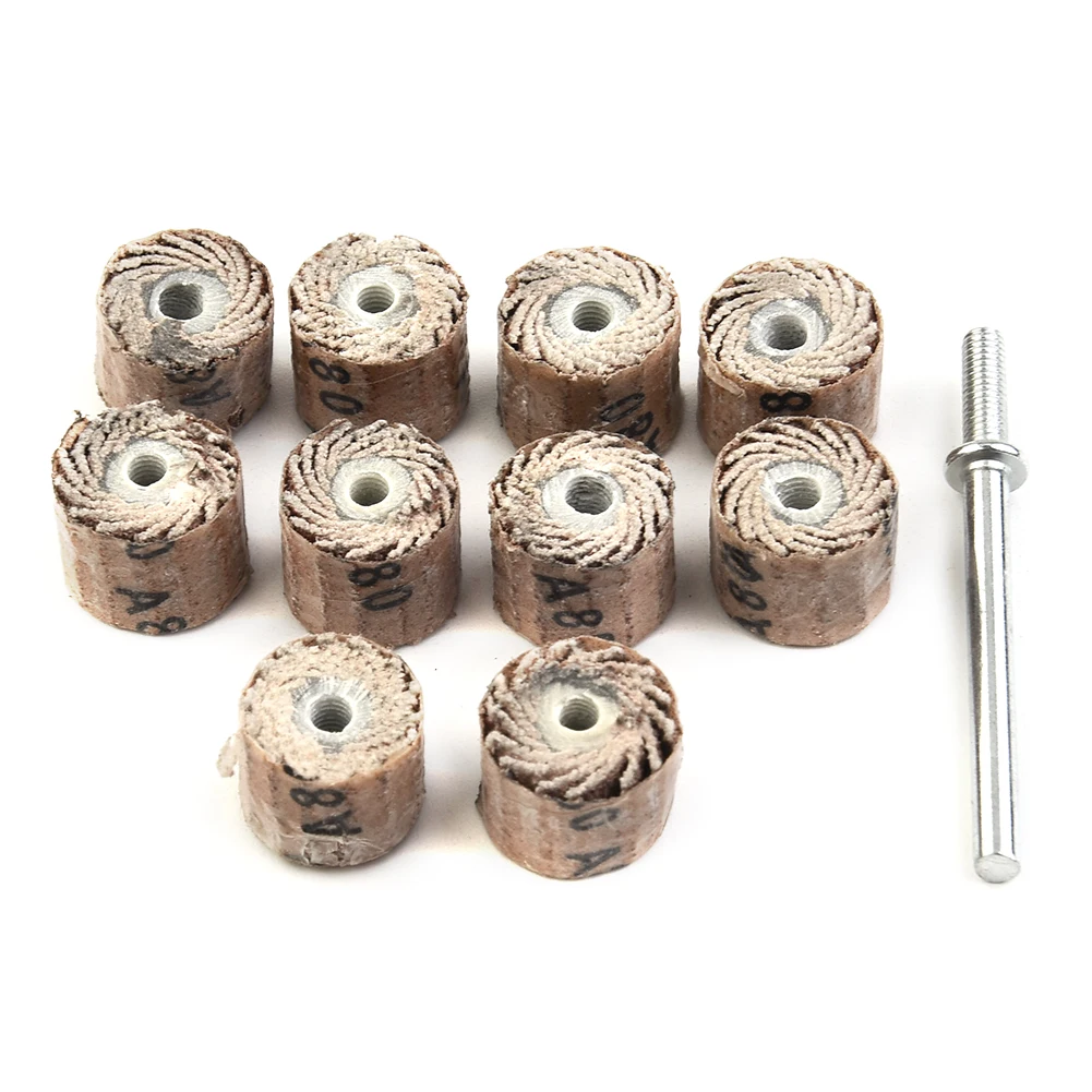 10 PCS Sanding Flap Set Flap Wheel Disc Sanding Drill Abrasive Sandpaper Polishing With 3mm Shank Grinding Wheel Head
10 PCS Sanding Flap Set Flap Wheel Disc Sanding Drill Abrasive Sandpaper Polishing With 3mm Shank Grinding Wheel Head