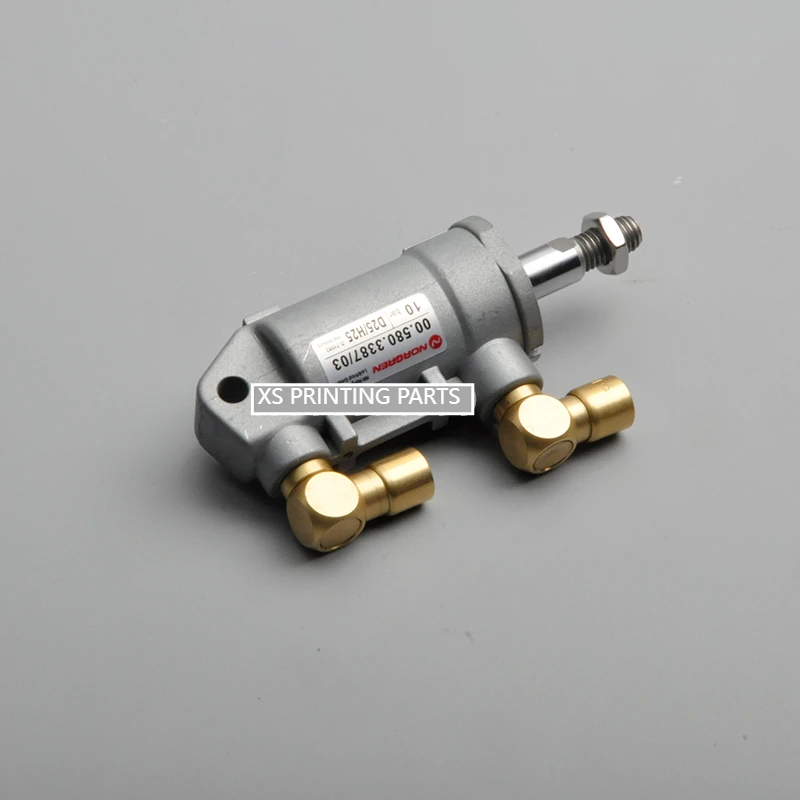 Детали печатной машины с пневматическим цилиндром 00.580.3387
Детали печатной машины с пневматическим цилиндром 00.580.3387