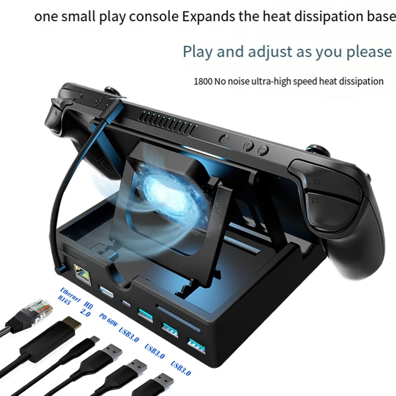 Док-станция для Onexplayer Deck 6 в 1 базовая USB3.0HDMI совместимая с 4K @ 60Hz RJ45 Gigabit Ethernet PD100W Hub простая в использовании
Док-станция для Onexplayer Deck 6 в 1 базовая USB3.0HDMI совместимая с 4K @ 60Hz RJ45 Gigabit Ethernet PD100W Hub простая в использовании