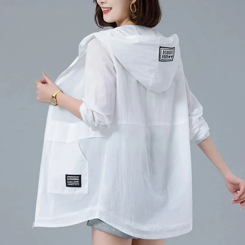 2023 Spring Summer Fashion Thin Windbreaker Women Jacket Coat Female Hooded Long Baseball Uniform Loose Jackets Ioqrcjv
2023 Spring Summer Fashion Thin Windbreaker Women Jacket Coat Female Hooded Long Baseball Uniform Loose Jackets Ioqrcjv