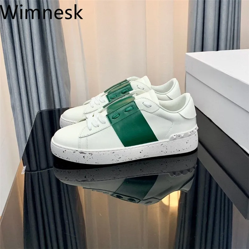 Spring Autumn New Woman Round Toe Genuine Leather Platform Sneakers Print Tennis Flats Mixed Colors Lace-up Casual Shoes Women
Spring Autumn New Woman Round Toe Genuine Leather Platform Sneakers Print Tennis Flats Mixed Colors Lace-up Casual Shoes Women