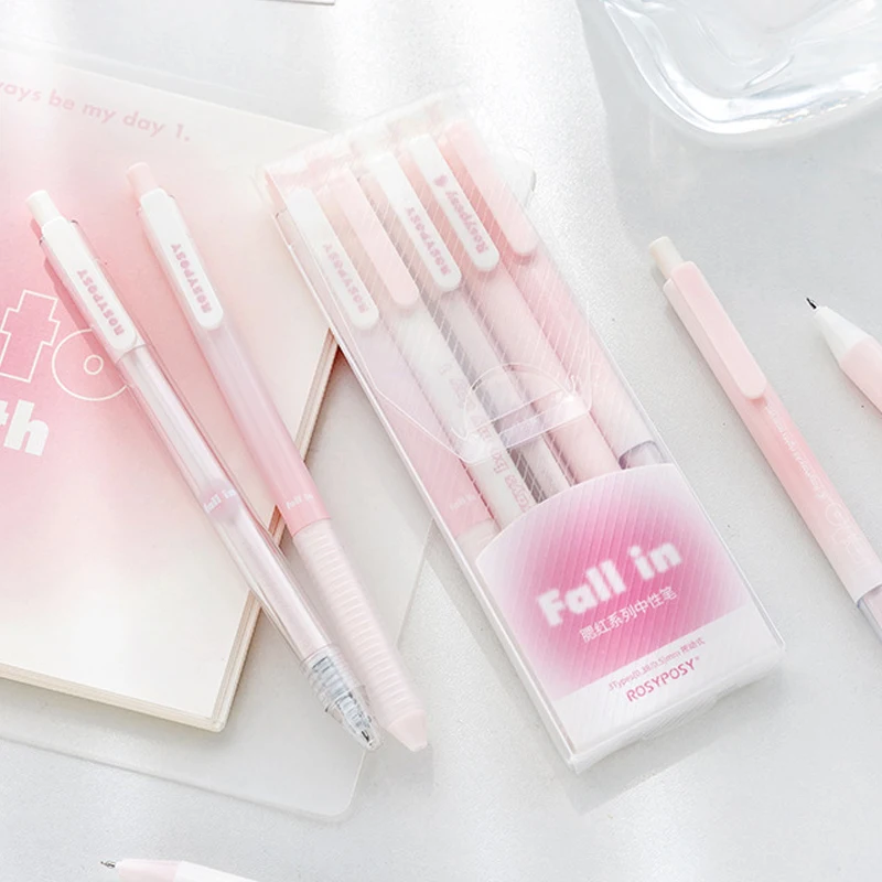 Gel Pens, 5Pcs Japanese Black Ink Pens Fine Point Smooth Writing Pens, Gel Pens for Journaling Note Taking, Cute Office Supplies
Gel Pens, 5Pcs Japanese Black Ink Pens Fine Point Smooth Writing Pens, Gel Pens for Journaling Note Taking, Cute Office Supplies