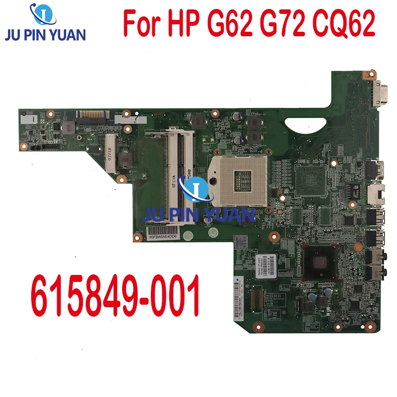 615849-001 615849-501 615849-601 Mainboard For HP G62 G72 CQ62 Laptop Motherboard SLGZS 100% Full Tested Working Well
615849-001 615849-501 615849-601 Mainboard For HP G62 G72 CQ62 Laptop Motherboard SLGZS 100% Full Tested Working Well