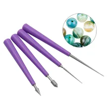 4pcs Diamond Pearl Glass Bead Reamer Rebarr Beading Hole Enlarger Tool Set Diy Jewelry Processing Tools
4pcs Diamond Pearl Glass Bead Reamer Rebarr Beading Hole Enlarger Tool Set Diy Jewelry Processing Tools