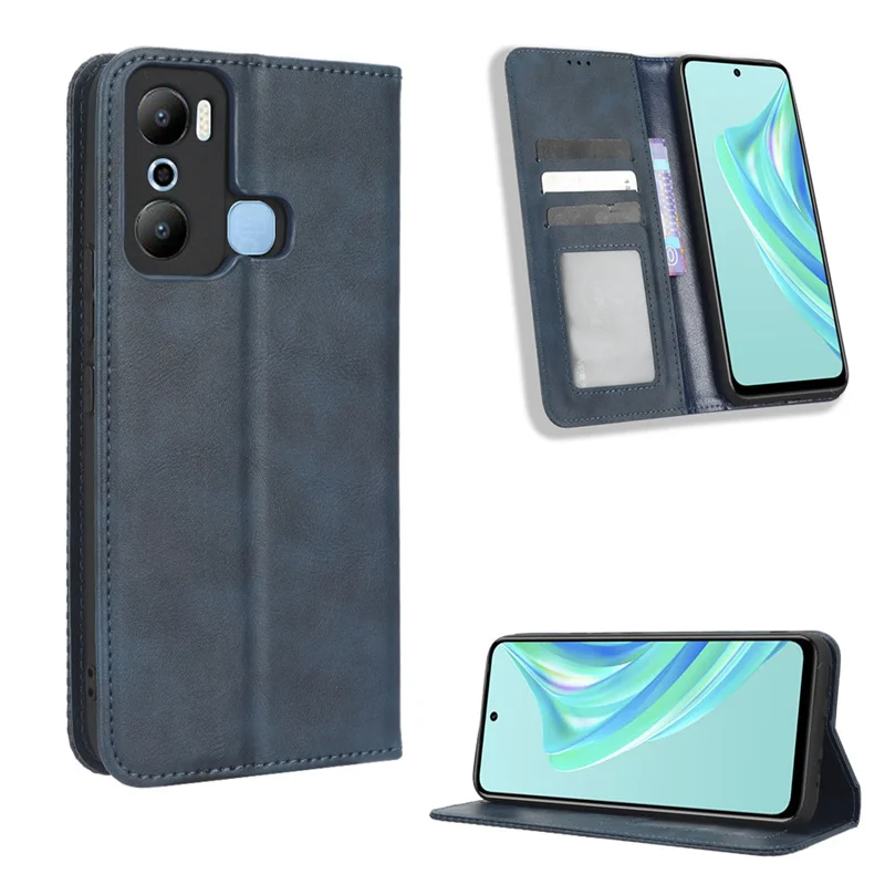 For Infinix Hot 20 Play luxury magnetic buckle retro pattern leather case for Infinix Hot 20 Play phone protective case
For Infinix Hot 20 Play luxury magnetic buckle retro pattern leather case for Infinix Hot 20 Play phone protective case