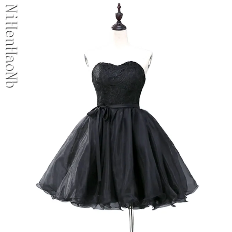 Short Black Evening Dress Ball Gown Lace Up Slim Waist Girls Ballet Cocktail Dress Party Prom Dresses Graduation Gown 
Short Black Evening Dress Ball Gown Lace Up Slim Waist Girls Ballet Cocktail Dress Party Prom Dresses Graduation Gown