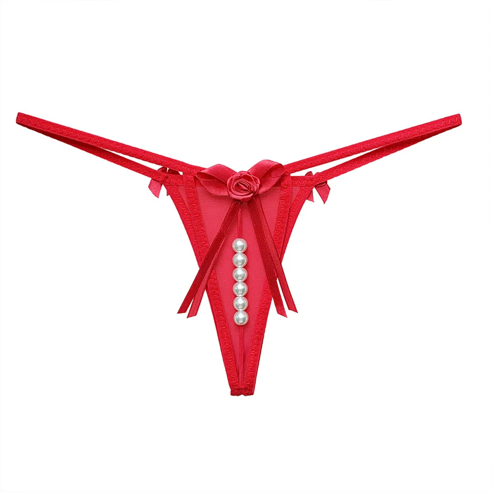 Sexy Women String Lace Underwear Pearls Panties G String T-Back Thong Lingerie Opening Crotch Panties String Transparent Thong
Sexy Women String Lace Underwear Pearls Panties G String T-Back Thong Lingerie Opening Crotch Panties String Transparent Thong