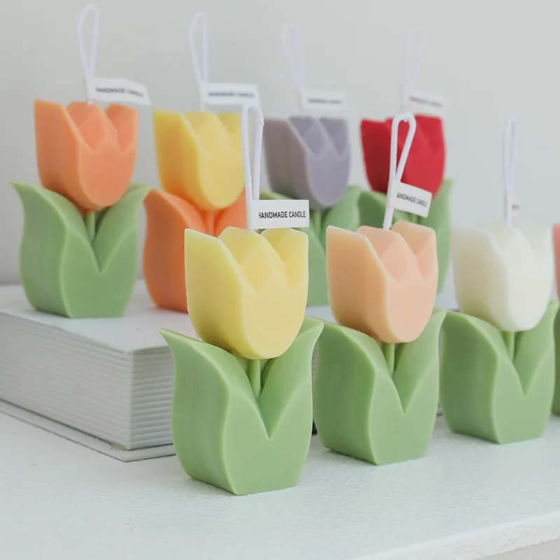 7 PCS Flower Scented Candles Handmade Soybean Wax Candles Birthday Gift Decoration Tulip Flower Aromatic Candles
7 PCS Flower Scented Candles Handmade Soybean Wax Candles Birthday Gift Decoration Tulip Flower Aromatic Candles