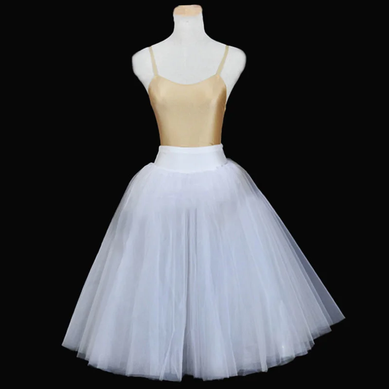 

5 layers Professional Ballet Tutus Skirs For Adult Child Stiff Mesh Pancake Belly Dance Girls Practice Kids White Platter Tutu