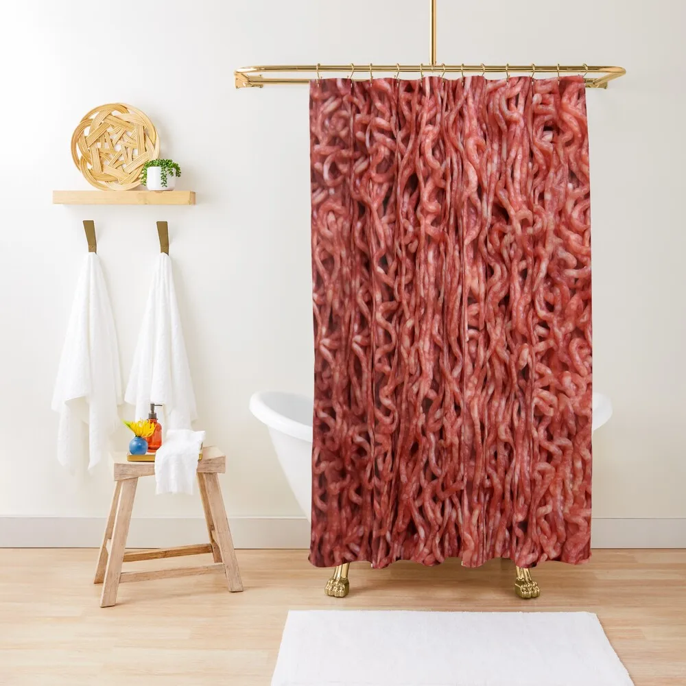 Raw Ground Beef Shower Curtain Waterproof Shower Waterproof Bath And Anti-Mold Waterproof Fabric Bathroom Curtain
Raw Ground Beef Shower Curtain Waterproof Shower Waterproof Bath And Anti-Mold Waterproof Fabric Bathroom Curtain
