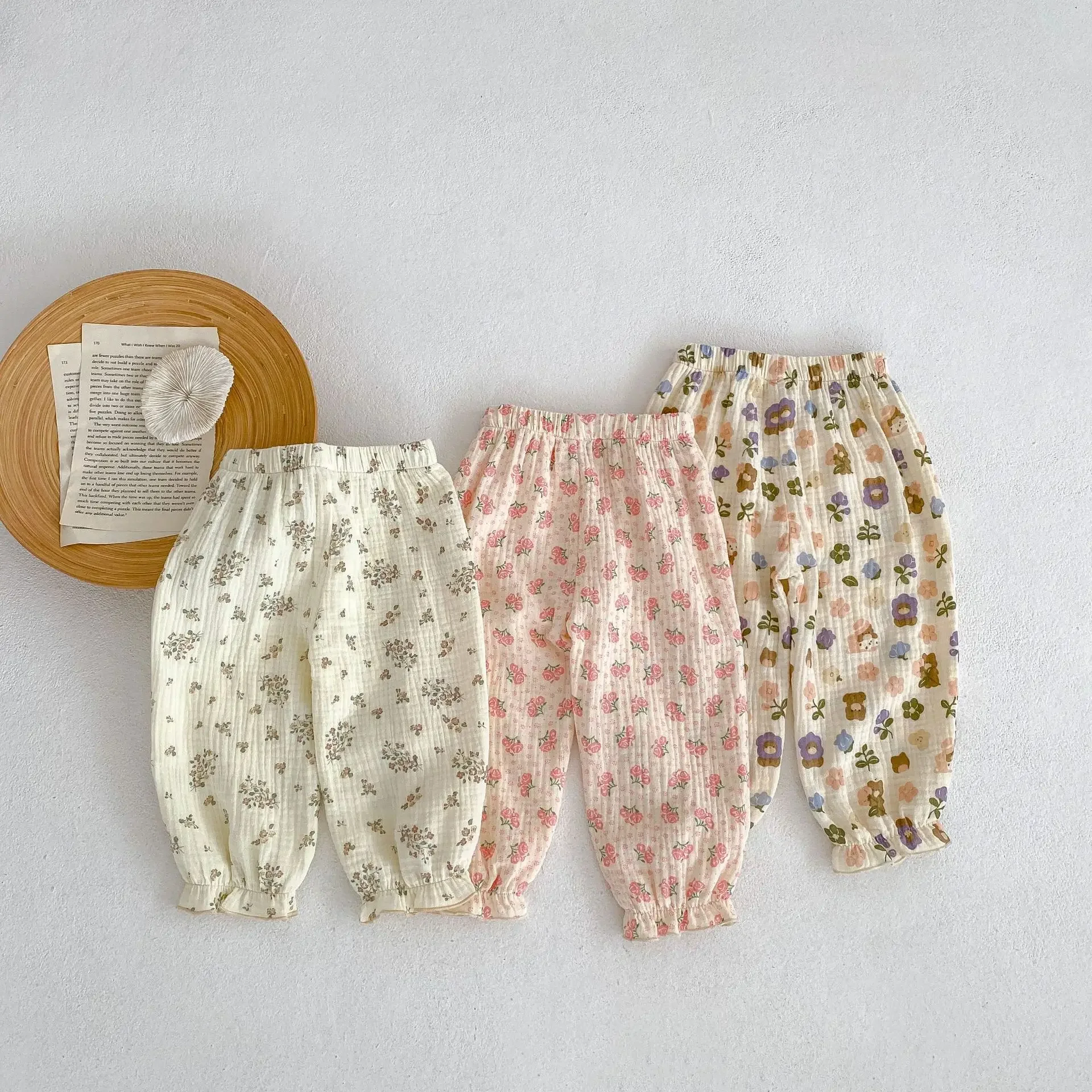Kids Pants Elastic Waist 2023 Summer New Baby Girl Beautiful Cotton with Fragmented Flowers Versatile Mosquito Protection
Kids Pants Elastic Waist 2023 Summer New Baby Girl Beautiful Cotton with Fragmented Flowers Versatile Mosquito Protection