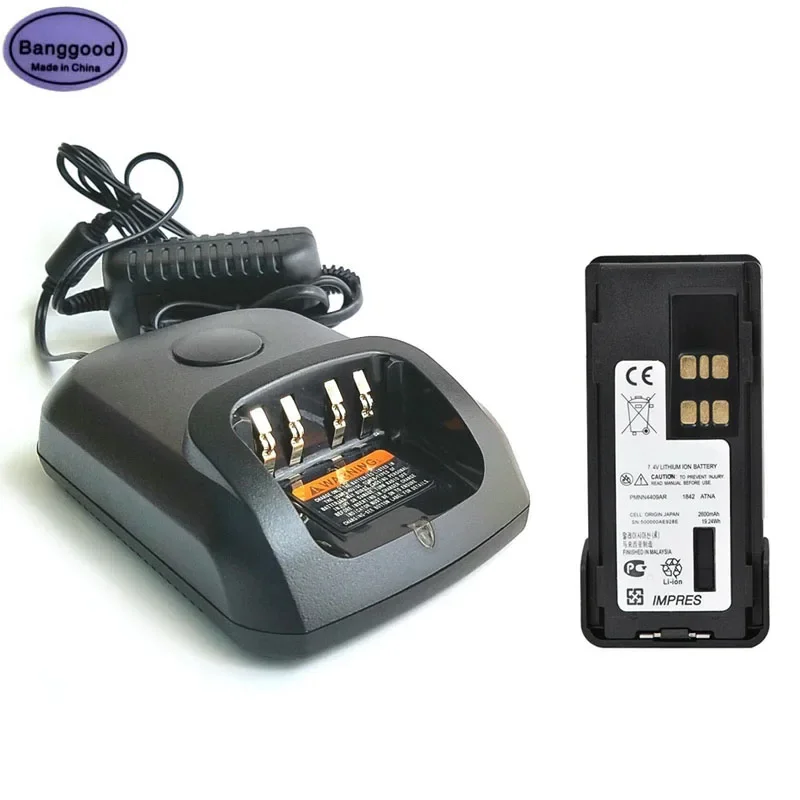 PMNN4409 PMNN4412 PMNN4407 2600mAh Battery + Charger For Motorola GP328D P8668 DP4400 DP4600 DP4601 DP4800 XPR3500 XPR7550 Radio 
PMNN4409 PMNN4412 PMNN4407 2600mAh Battery + Charger For Motorola GP328D P8668 DP4400 DP4600 DP4601 DP4800 XPR3500 XPR7550 Radio