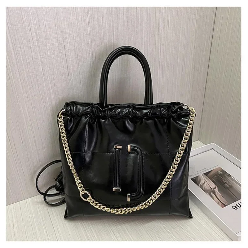 

Luxury Brand Women's Bag 2024 New Fashion Large Capacity Handbag Bucket Bags Versatile High-grade Satchels Sac