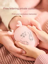 Hand Warmer Rechargeable Two-in-One Heating Pad Girls' Electric Heater Explosion-Proof Small Portable Cute Portable Hot Water 
Hand Warmer Rechargeable Two-in-One Heating Pad Girls' Electric Heater Explosion-Proof Small Portable Cute Portable Hot Water