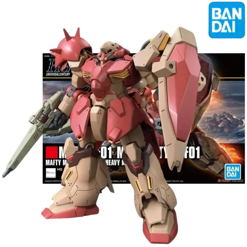 

Bandai Anime Model Original Genuine HGUC 1/144 GUNDAM Me02R-F01 MESSER TYPE-F01 Toys Action Figure Gifts Collectible Ornaments