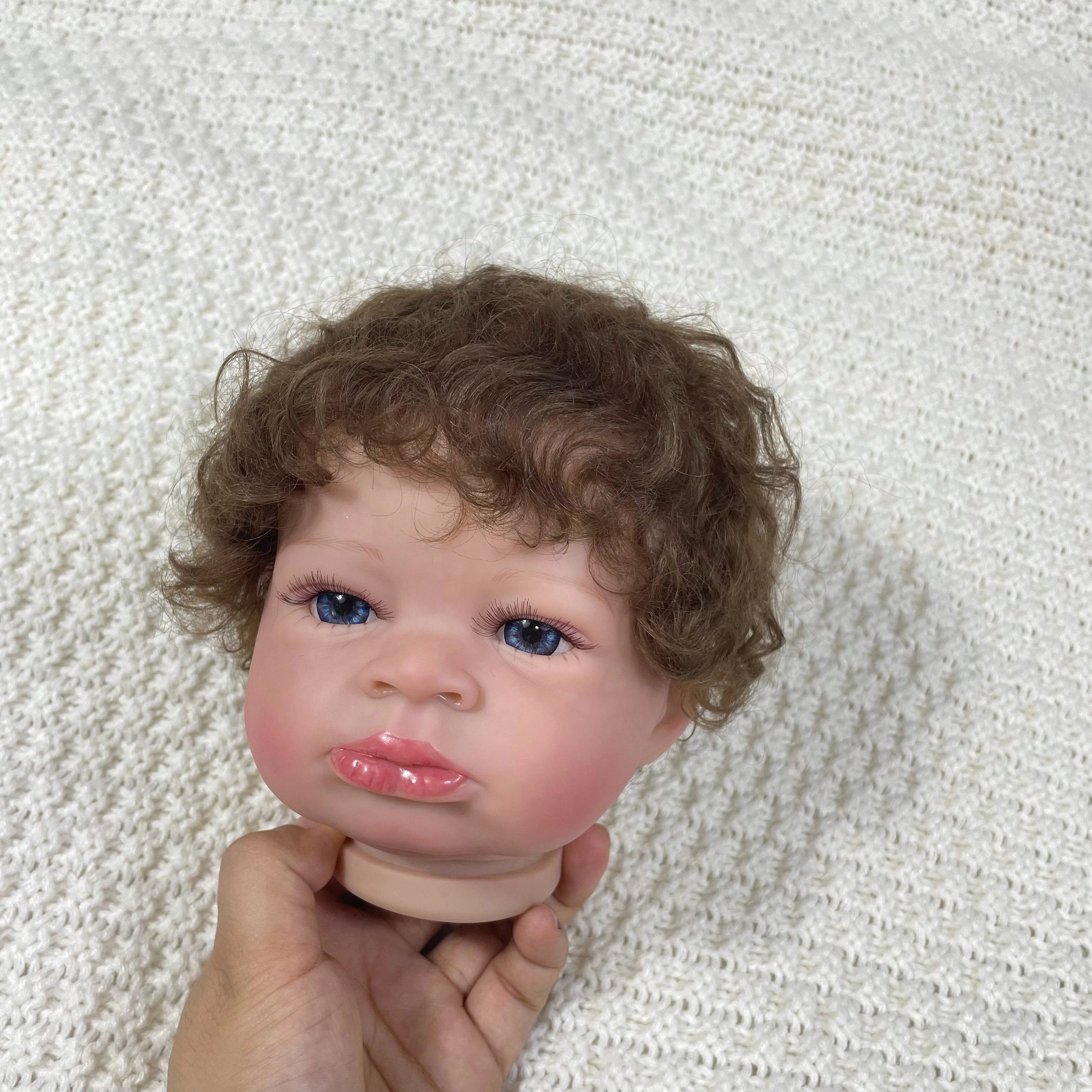 20Inch Painted Reborn Doll Kit Lanny Unfinished Doll Parts Hand Rooted Hair DIY Assembly Lifelike Newborn DIY Toy Gift For Girls
20Inch Painted Reborn Doll Kit Lanny Unfinished Doll Parts Hand Rooted Hair DIY Assembly Lifelike Newborn DIY Toy Gift For Girls