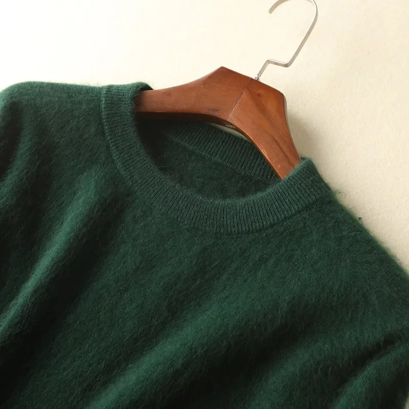 The New Sweater Men Clothes Mink Cashmere Pullover Jumper O-neck Korean Winter Knitted Warm Thick Wool
The New Sweater Men Clothes Mink Cashmere Pullover Jumper O-neck Korean Winter Knitted Warm Thick Wool