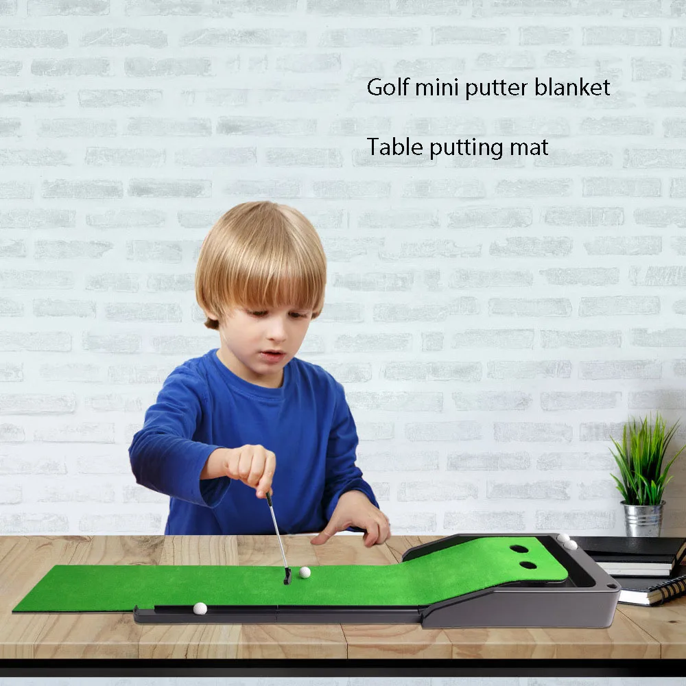 Mini Golf Putter Trainer Table Swing Practice Set for Game And Golf Training Portable Table Putter Practice Mat Golf Equipment
Mini Golf Putter Trainer Table Swing Practice Set for Game And Golf Training Portable Table Putter Practice Mat Golf Equipment