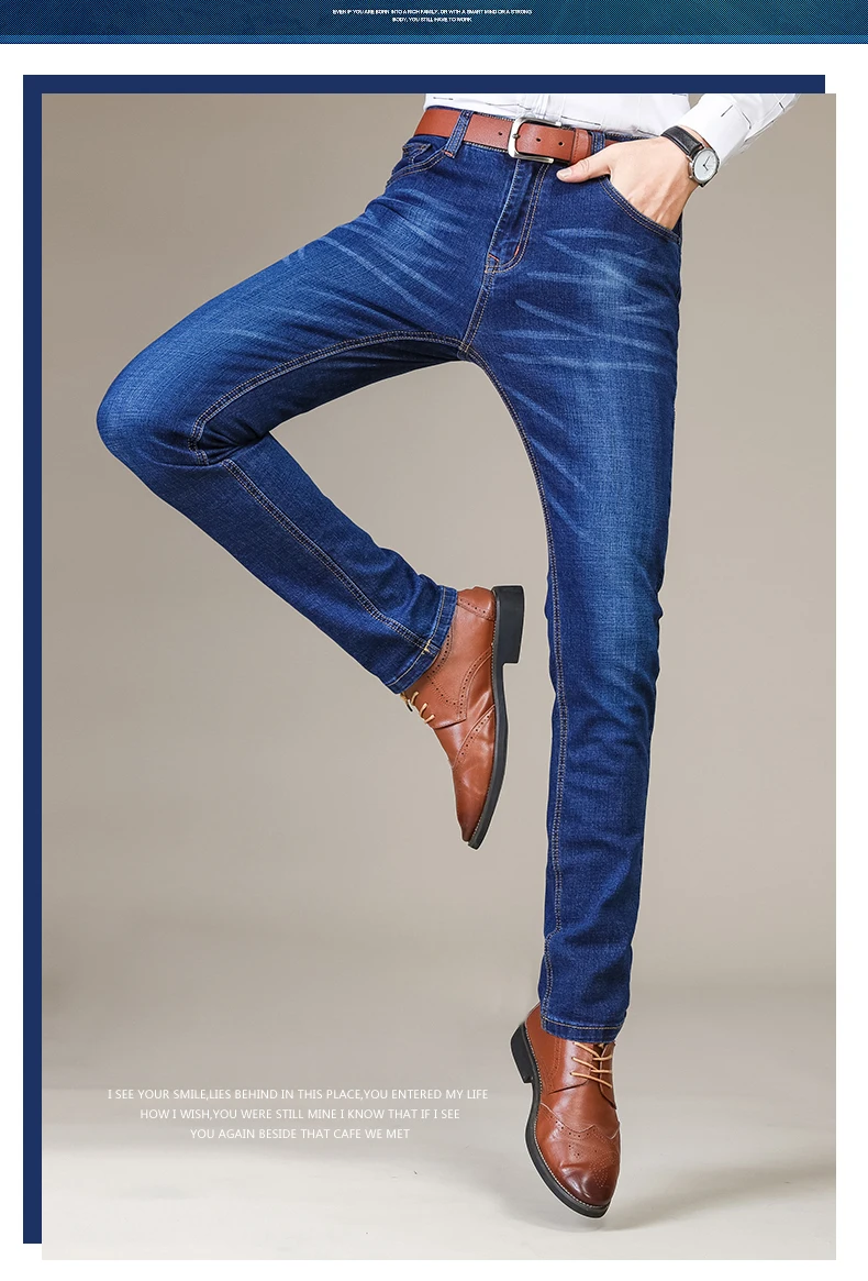 Jeans Casual Straight Stretch Jeans Casual Straight Stretch