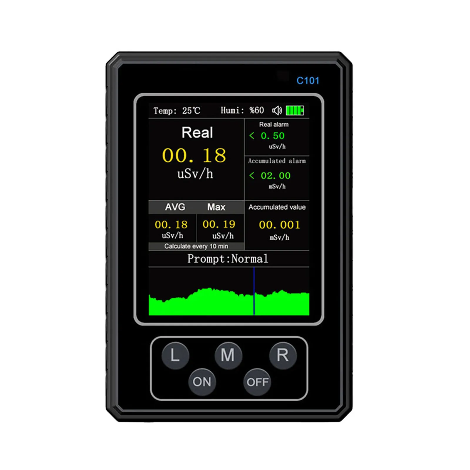 Высокочувствительный детектор ядерного излучения C101 GeigerCounter для точного обнаружения бета-гамма и рентгеновского излучения
Высокочувствительный детектор ядерного излучения C101 GeigerCounter для точного обнаружения бета-гамма и рентгеновского излучения