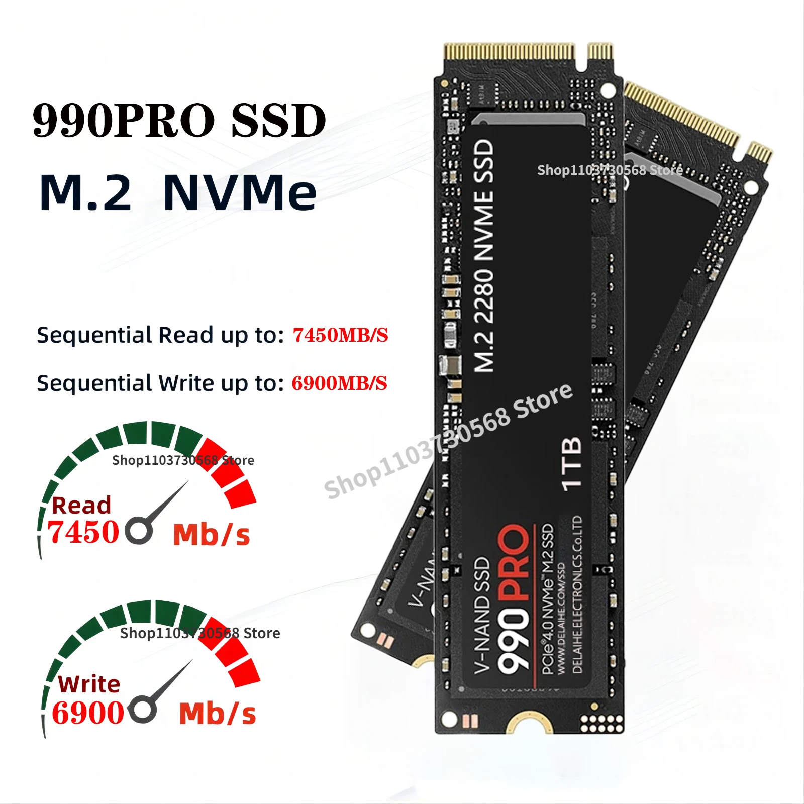 New 4TB 990 PRO PCIe 5.0 NVMe 4.0 M.2 2280 1TB 2TB 4TB SSD Internal Solid State Hard Drive For Laptop Desktop PC Computer PS5
New 4TB 990 PRO PCIe 5.0 NVMe 4.0 M.2 2280 1TB 2TB 4TB SSD Internal Solid State Hard Drive For Laptop Desktop PC Computer PS5
