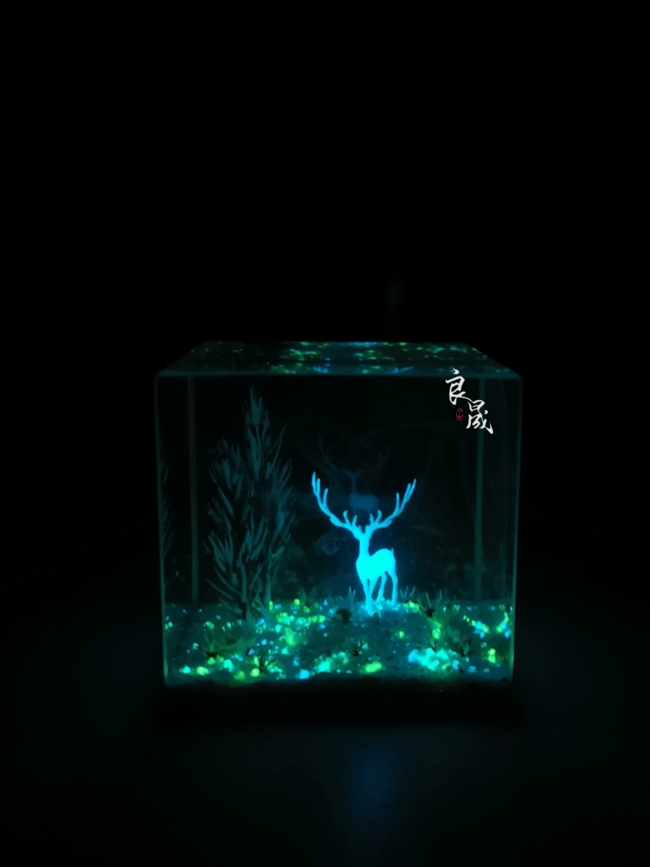 Resin Cube Christmas Deer Winter Snow Microlandscape Nightlight Model Pendant Gift Office Desk Decoration
Resin Cube Christmas Deer Winter Snow Microlandscape Nightlight Model Pendant Gift Office Desk Decoration