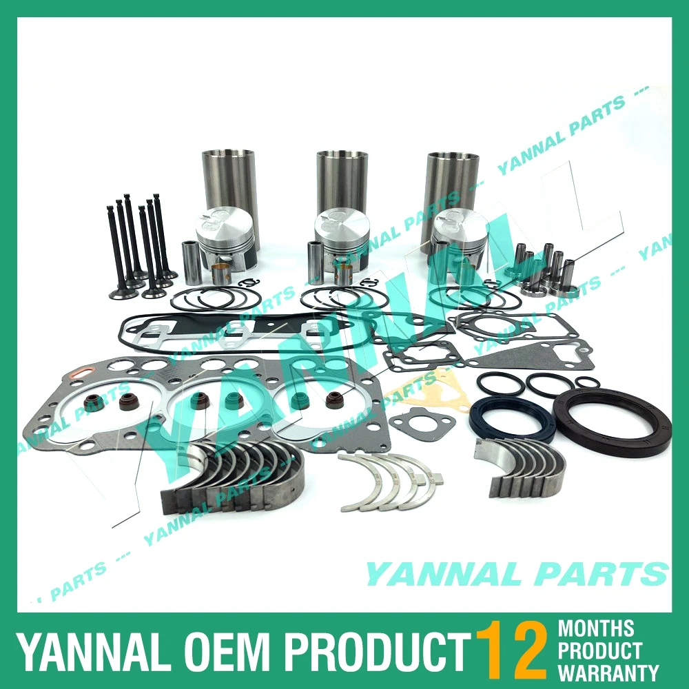 Overhaul Rebuild Kit For Yanmer Engine 3TNA72L-UTBA Excavator Generator Tractor
Overhaul Rebuild Kit For Yanmer Engine 3TNA72L-UTBA Excavator Generator Tractor