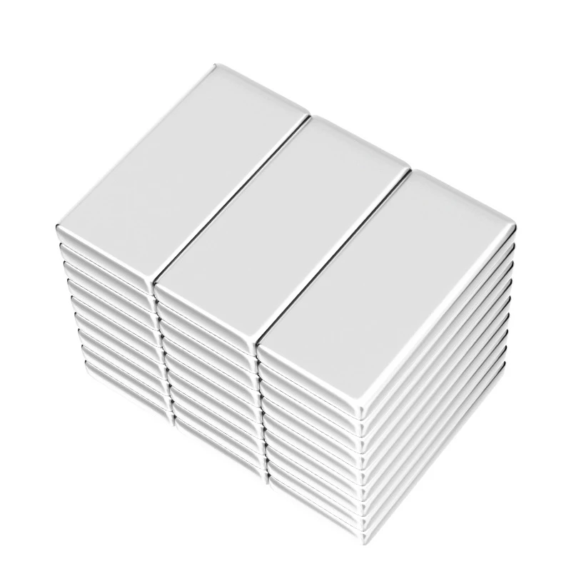 

Strong Block Neodymium Magnet Rare Earth Permanent Magnets with Double-Sided Adhesive for DIY Storage Tidying