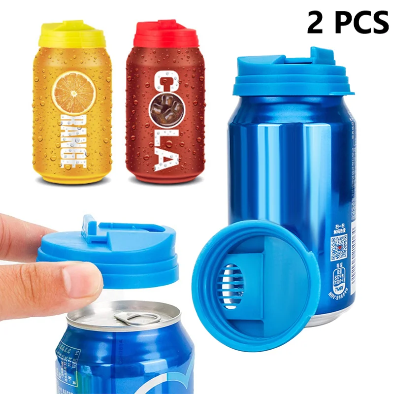 2PCS Reusable Soda Can Tin Cover Bottle Top Lid Splash Proof Coke Drink Cap Top Cover Multi-color Beverage Can Protector Kitchen
2PCS Reusable Soda Can Tin Cover Bottle Top Lid Splash Proof Coke Drink Cap Top Cover Multi-color Beverage Can Protector Kitchen