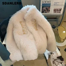 Environmental Protection Fur Coat for Women Autumn Winter New Socialite Temperament Furry Thickened Short Jacket Faux Fur Coat
Environmental Protection Fur Coat for Women Autumn Winter New Socialite Temperament Furry Thickened Short Jacket Faux Fur Coat