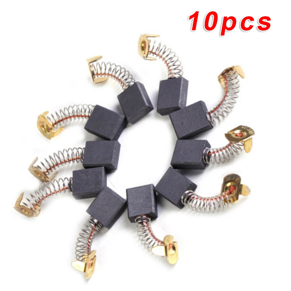 10pcs Electric Motor Carbon Brushes 7*11*18mm Power Tool Electric Motors Rotary Hammer Circular Saw Cut-off Saw Angle Grinder
10pcs Electric Motor Carbon Brushes 7*11*18mm Power Tool Electric Motors Rotary Hammer Circular Saw Cut-off Saw Angle Grinder