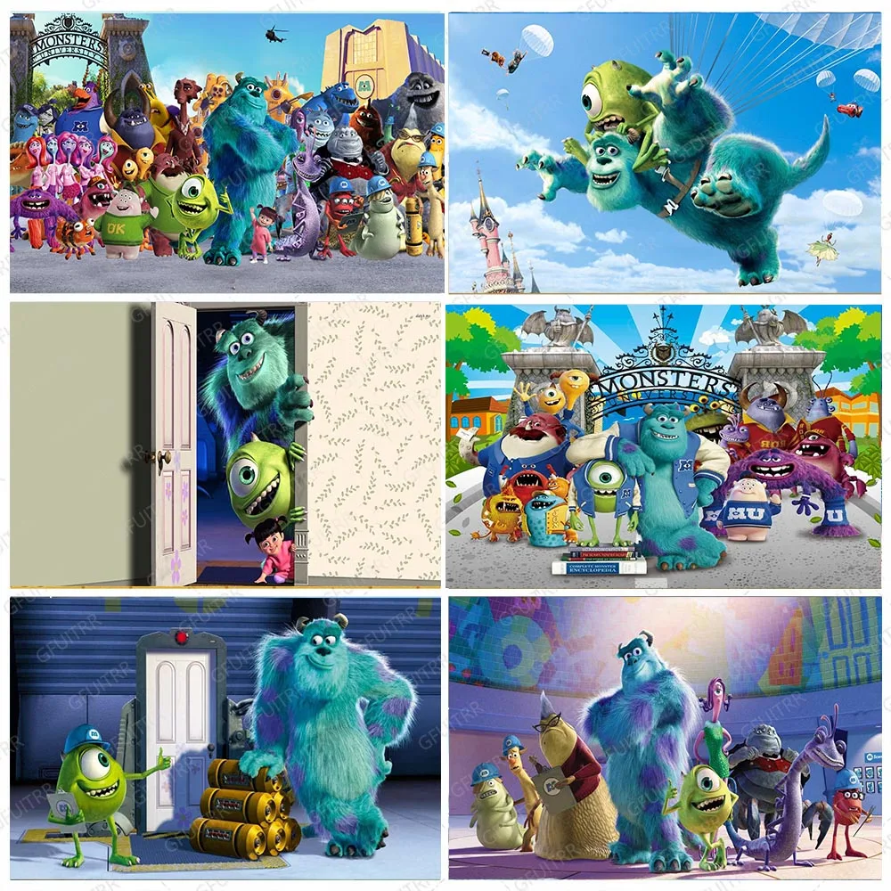 Disney Monster University Background Kids Birthday Party Photography Backdrop Decoration Baby Shower Photo Studio Booth Props 
Disney Monster University Background Kids Birthday Party Photography Backdrop Decoration Baby Shower Photo Studio Booth Props