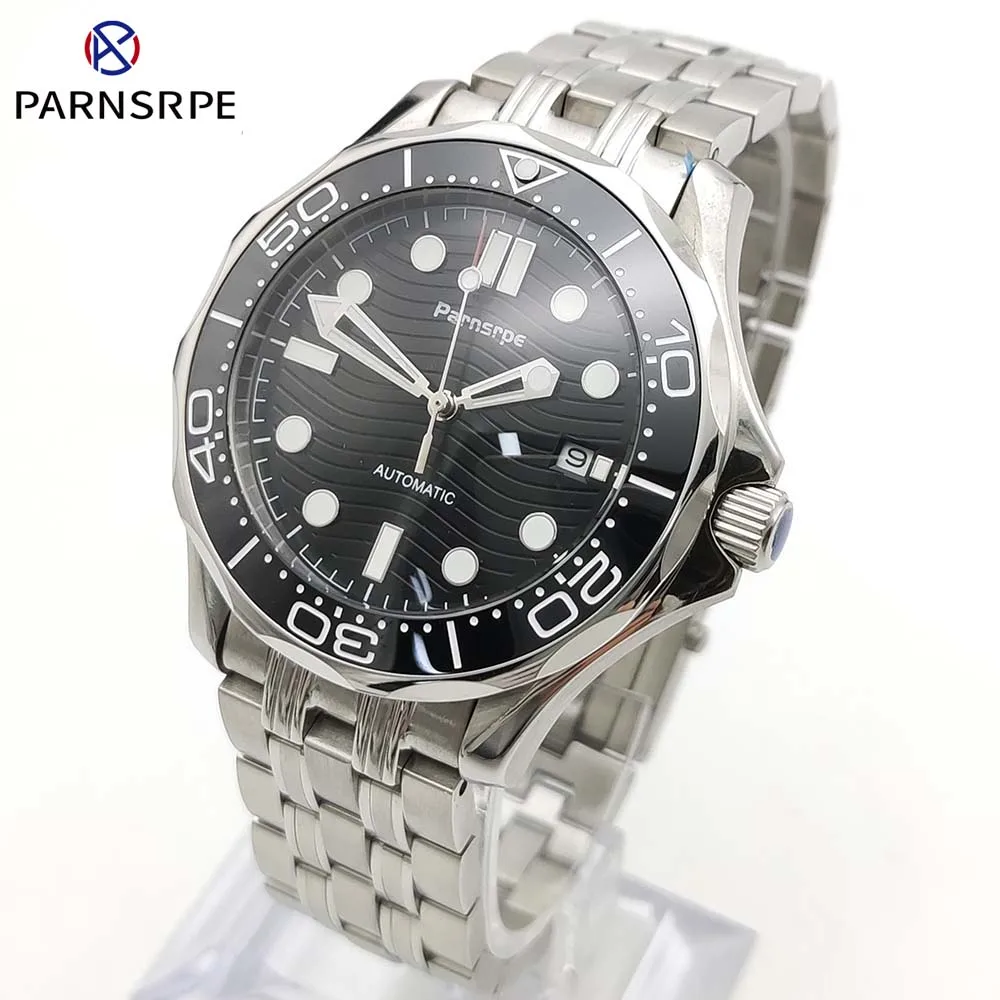 

Men's Business Automatic Mechanical Watch Japan 8215 Movement 316L Stainless Steel Waterproof Case Ceramic Bezel Fashion Watch