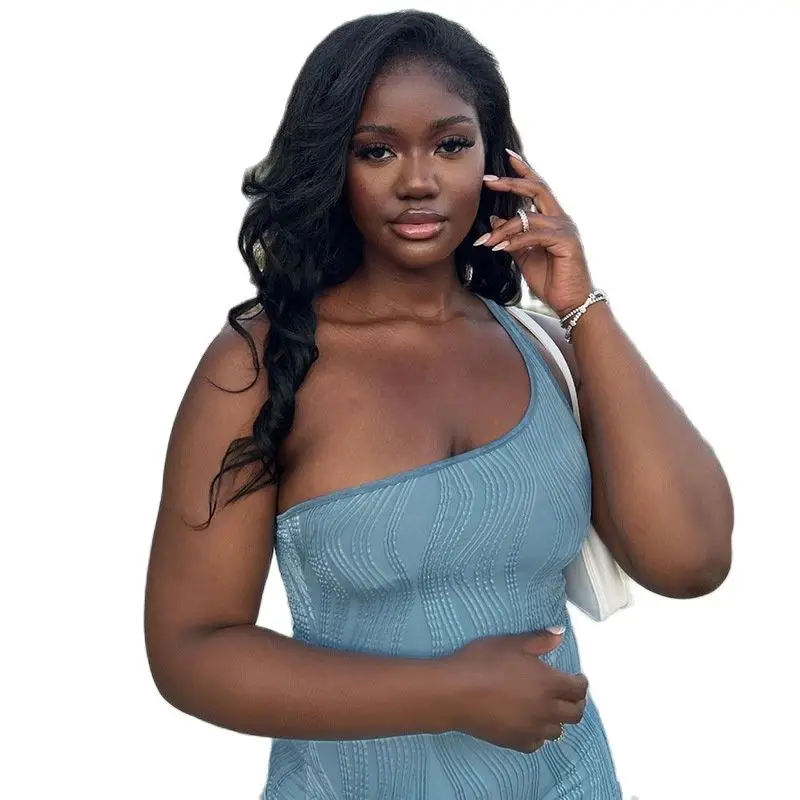 2022 European American Fashion Women Dress Solid Color Mermaid Long Dresses Elegant One Shoulder Slim Fit
2022 European American Fashion Women Dress Solid Color Mermaid Long Dresses Elegant One Shoulder Slim Fit