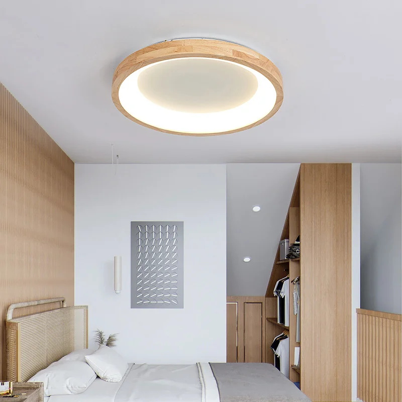 Log Led Ceiling Lamp Bedroom Ceiling Lights Closet Living Room Study Japanese Round Simple Solid Wood Indoor Decoration Luminary
Log Led Ceiling Lamp Bedroom Ceiling Lights Closet Living Room Study Japanese Round Simple Solid Wood Indoor Decoration Luminary