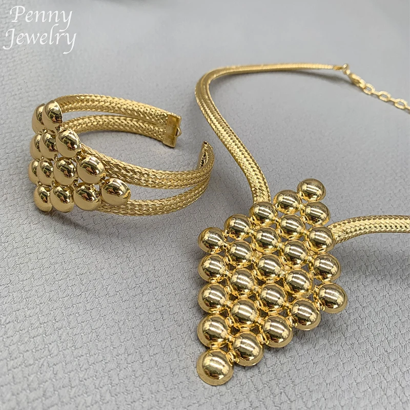 4Pcs Golden Jewellery Sets 18K Gold Plated Jewelry Set Women Chunky Necklace Earring Bracelet Ring Italian Wedding Party Gifts 2 Mallzona S84a00884764348918e6087de7fed3639T 4Pcs Golden Jewellery Sets 18K Gold Plated Jewelry Set Women Chunky Necklace Earring Bracelet Ring Italian Wedding Party Gifts Mallzona