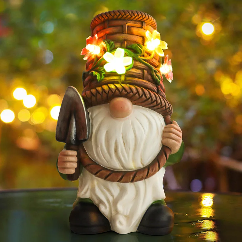 Genie Solar Night Light American Style Garden Faceless Goblin Garden Lawn Decoration Resin Material
Genie Solar Night Light American Style Garden Faceless Goblin Garden Lawn Decoration Resin Material