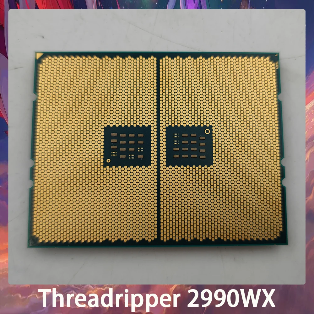 

For AMD Ryzen Threadripper 2990WX CPU 32C 64T 3.0GHz 12nm L3=64MB Socket sTR4 TDP250W Processor High Quality Fast Ship