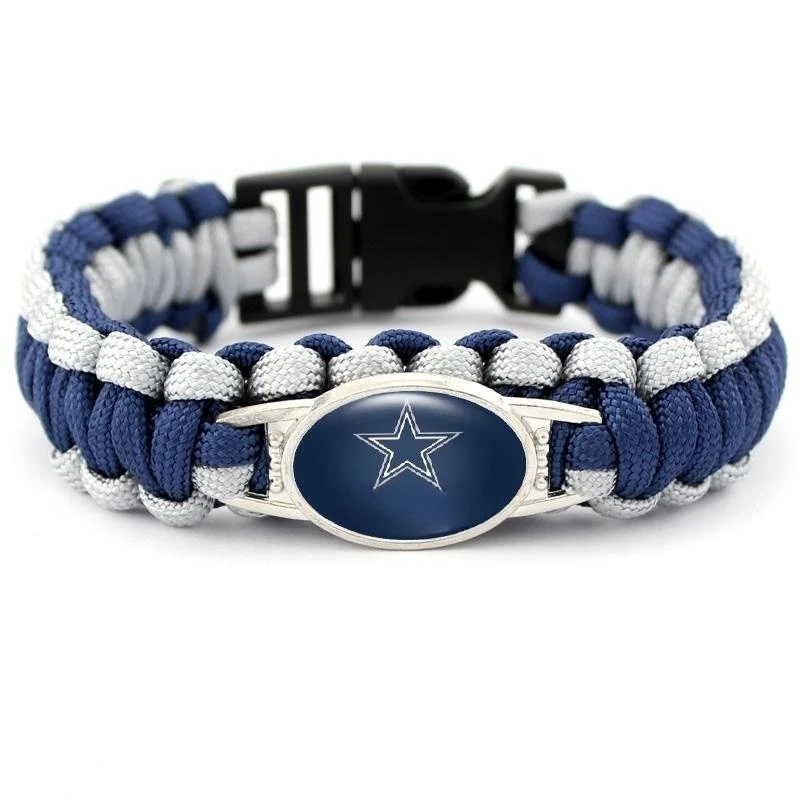 Wholesale Custom 5pcs/Lot 18*25MM Glass Football Charms Bracelet Paracord Survival Braided Rope Sports Bangles DIY Jewelry
Wholesale Custom 5pcs/Lot 18*25MM Glass Football Charms Bracelet Paracord Survival Braided Rope Sports Bangles DIY Jewelry