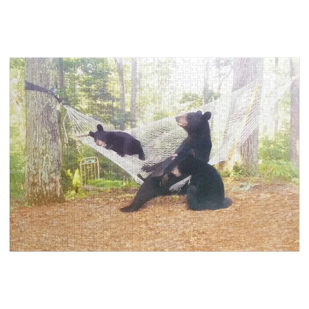 HAMMOCK BEARS - The Original Jigsaw Puzzle Customizeds For Kids Personalized Custom Child Puzzle
HAMMOCK BEARS - The Original Jigsaw Puzzle Customizeds For Kids Personalized Custom Child Puzzle