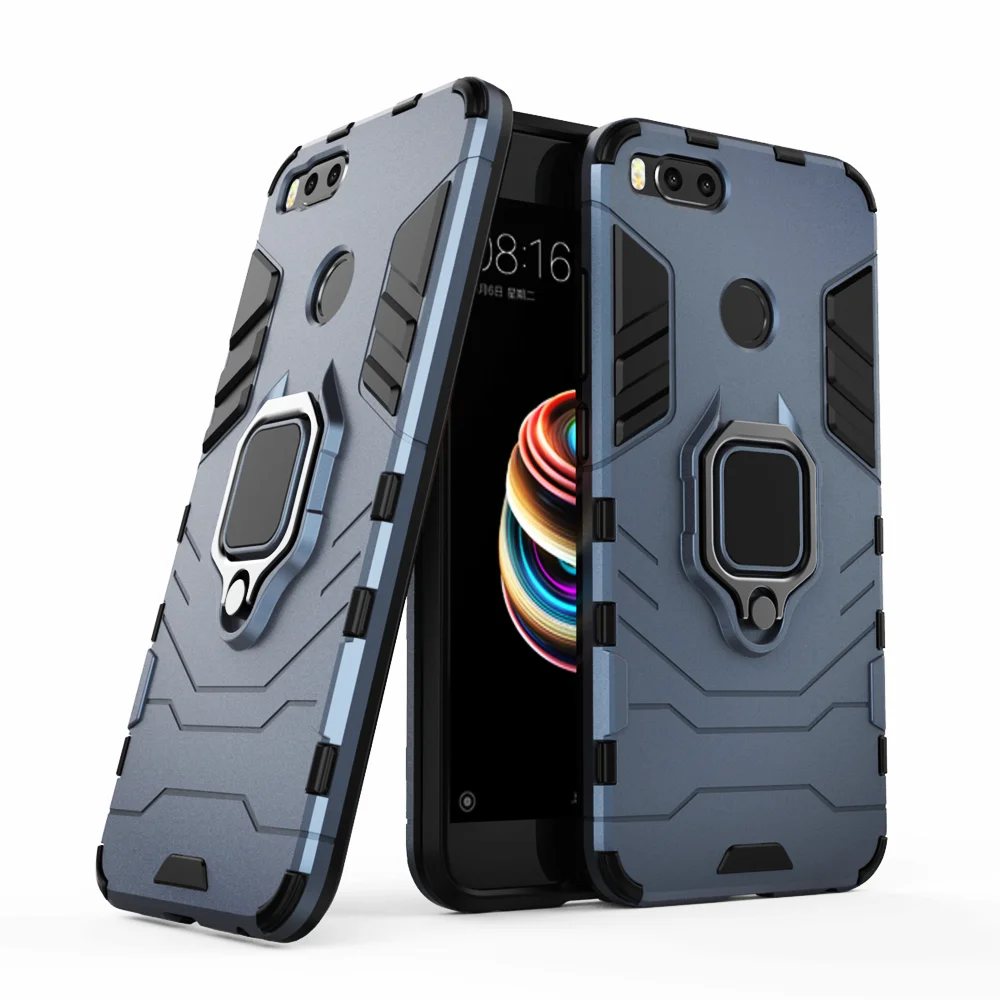 for Xiaomi Mi 5X A1 Case MI5X MIA1 Shockproof Ring Stand Bumper Silicone + PC Phone Back Cover for Xiomi Mi A1 5X Funda Coque
for Xiaomi Mi 5X A1 Case MI5X MIA1 Shockproof Ring Stand Bumper Silicone + PC Phone Back Cover for Xiomi Mi A1 5X Funda Coque