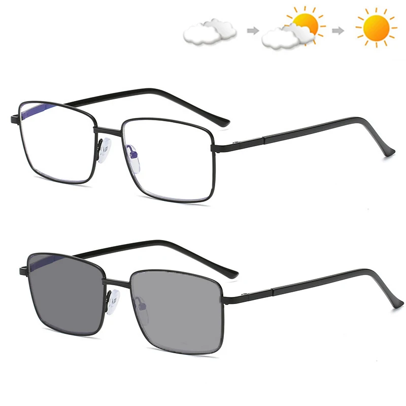 Photochromic Glasses Men Multifocal Presbyopia Glasses Unisex Eyeglasses +1.0 To +4.0
Photochromic Glasses Men Multifocal Presbyopia Glasses Unisex Eyeglasses +1.0 To +4.0