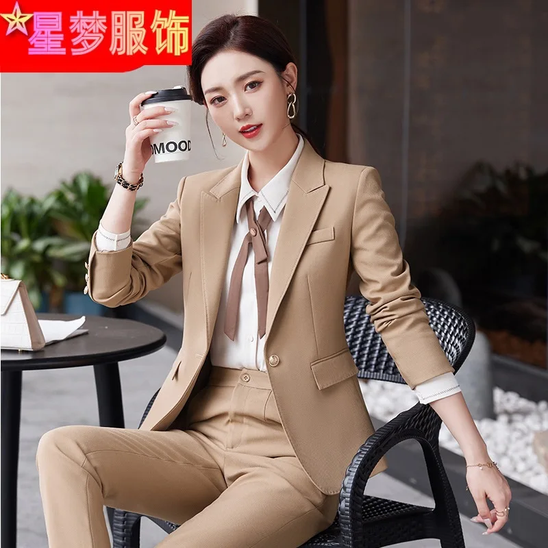 Senior Sense Business Wear Manager Tailored Suit Formal Clothes Goddess Temperament Labor Suit Suit Workplace Business Women's S
Senior Sense Business Wear Manager Tailored Suit Formal Clothes Goddess Temperament Labor Suit Suit Workplace Business Women's S