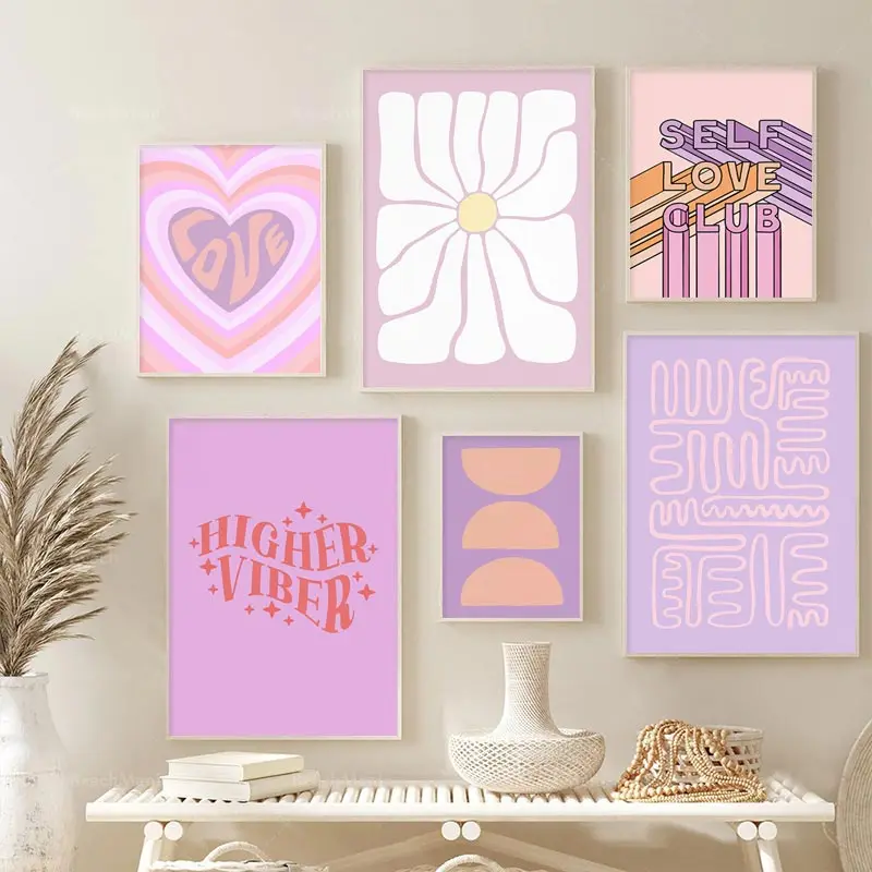 Danish Pastel Poster Pink Love Heart Prints Aesthetic Abstract Canvas Painting Wall Art Pictures Nordic Living Room Home Decor
Danish Pastel Poster Pink Love Heart Prints Aesthetic Abstract Canvas Painting Wall Art Pictures Nordic Living Room Home Decor