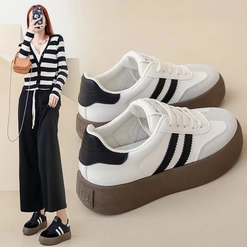 2023 Autumn New Little White Shoes Women's Korean Edition Student Thick Sole Classic Design Sports Casual Board Shoes Lightweigh
2023 Autumn New Little White Shoes Women's Korean Edition Student Thick Sole Classic Design Sports Casual Board Shoes Lightweigh