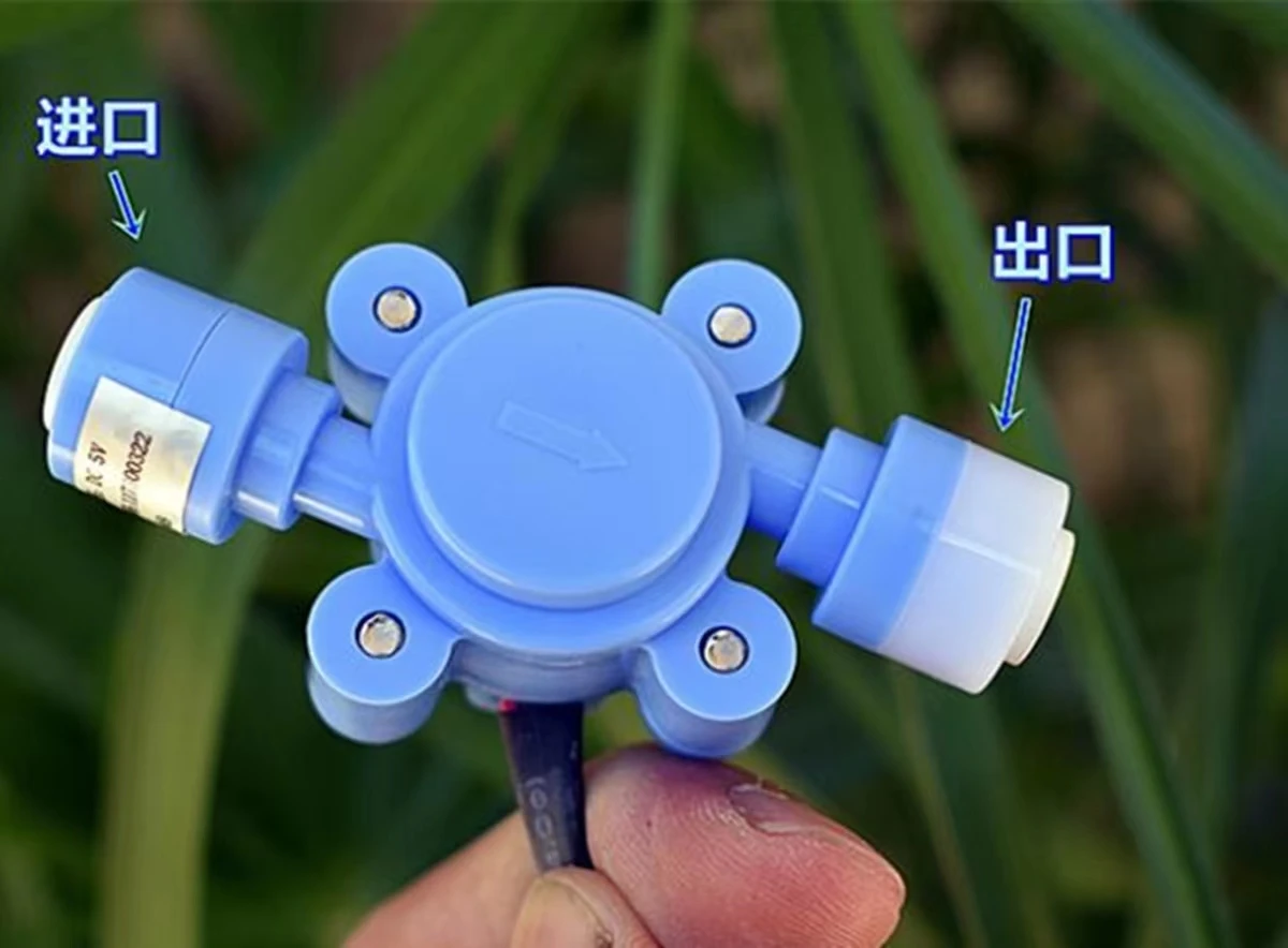 Hall water flow sensor 2 points PE tube fast interface coffee machine water dispenser water purifier special flowmeter
Hall water flow sensor 2 points PE tube fast interface coffee machine water dispenser water purifier special flowmeter