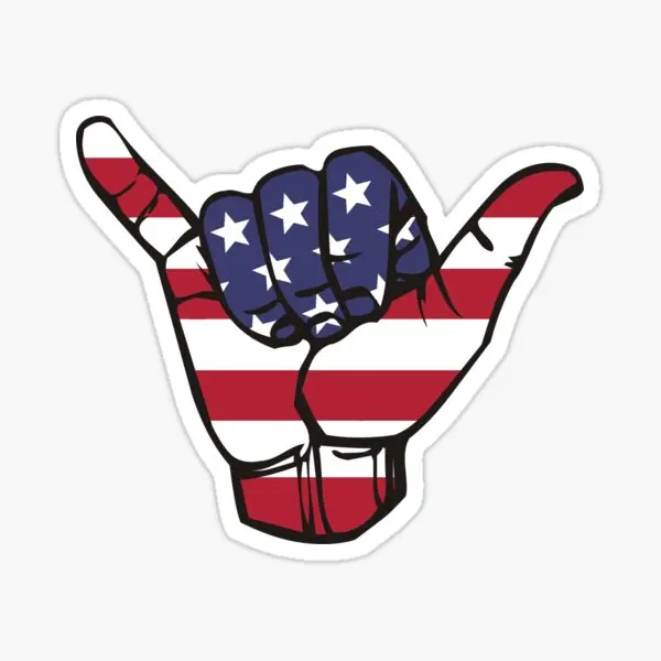 Usa Shaka 5PCS Car Stickers for Bumper Funny Living Room Wall Cartoon Decor Kid Laptop Art Car Window Water Bottles Stickers
Usa Shaka 5PCS Car Stickers for Bumper Funny Living Room Wall Cartoon Decor Kid Laptop Art Car Window Water Bottles Stickers