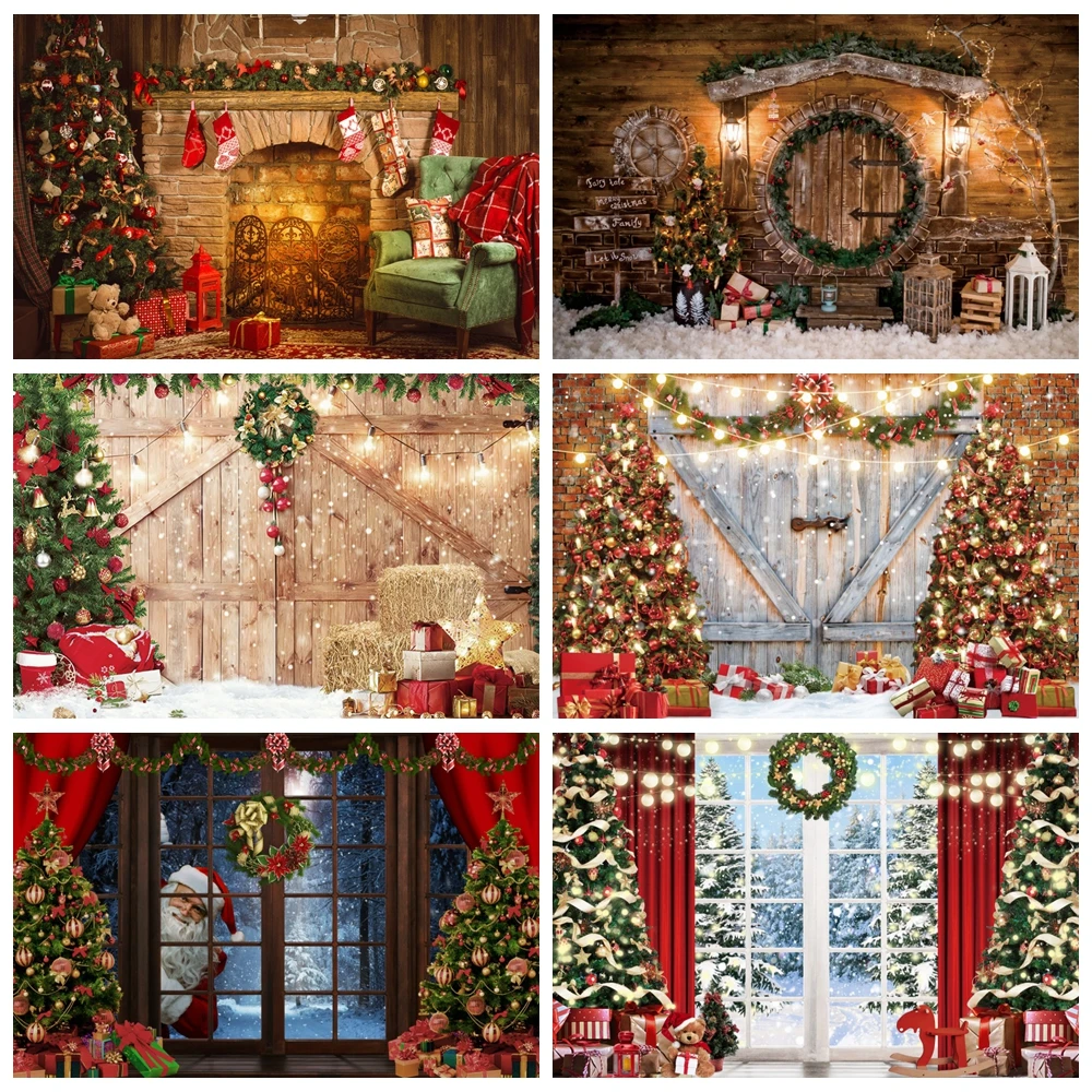 Christmas Photography Backdrop Xmas Tree Window Fireplace Winter Snow Sock Gift Family Party Baby Photo Background Studio Banner
Christmas Photography Backdrop Xmas Tree Window Fireplace Winter Snow Sock Gift Family Party Baby Photo Background Studio Banner