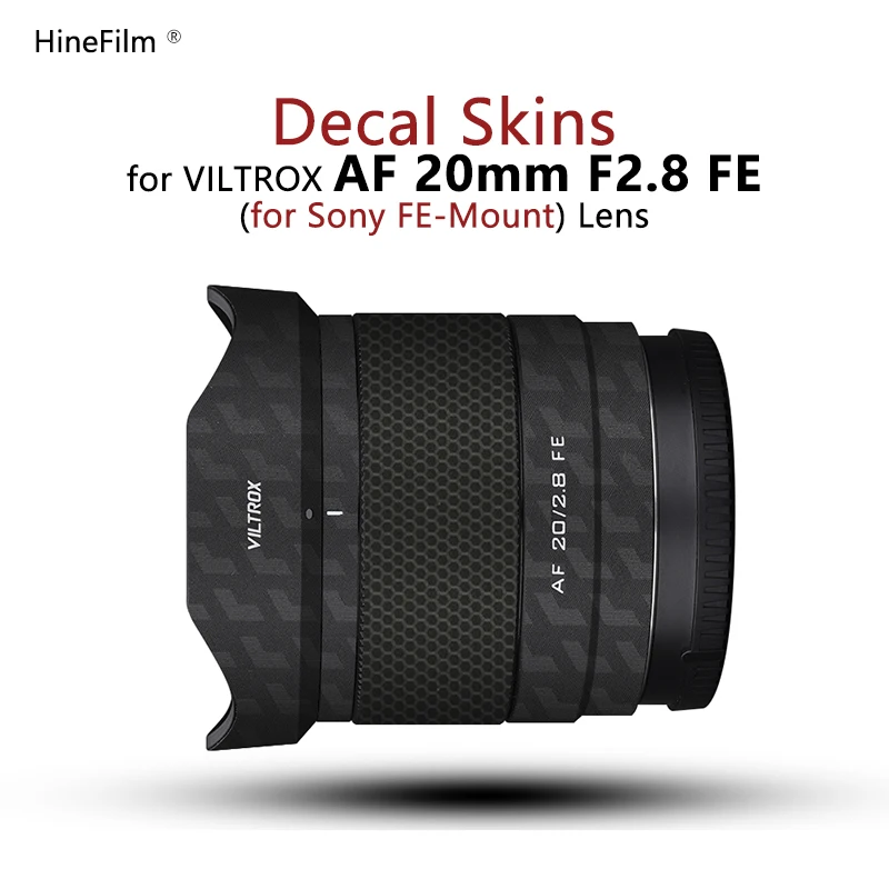 

Viltrox 20F2.8 FE Mount Lens Cover Sticker Decal Skin For Viltrox AF 20mm F2.8 FE Protector Coat Sigma 20-2.8 Wrap Sticker Film