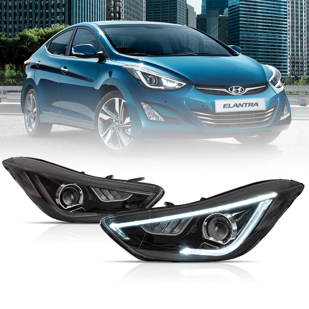 Car Accessories Headlamp Assembly For 2011-2016 For Hyundai Elantra LED Projector Headlight Pair Set DRL Signal Automotive
Car Accessories Headlamp Assembly For 2011-2016 For Hyundai Elantra LED Projector Headlight Pair Set DRL Signal Automotive